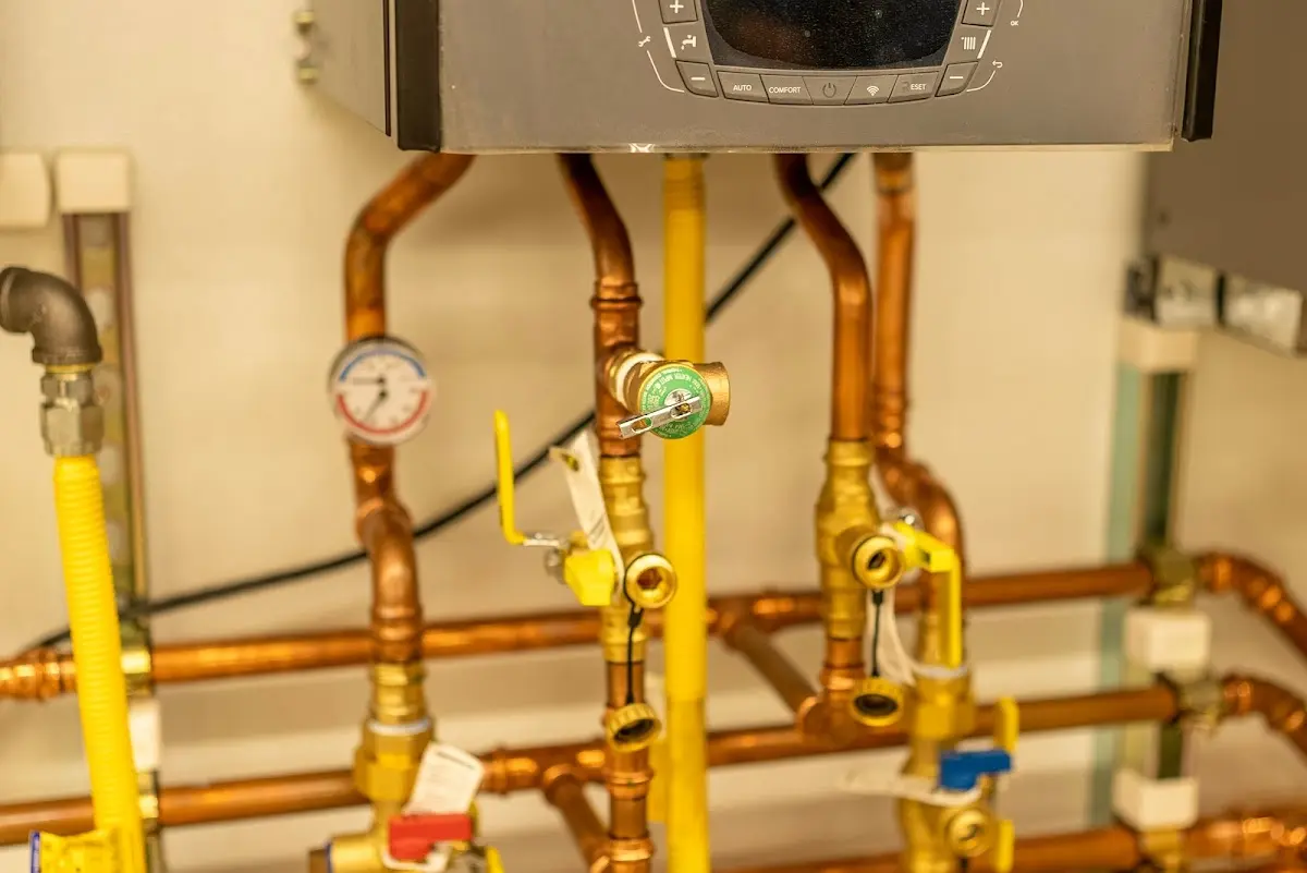 Licensed technician providing Backflow Prevention for a homeowner in Olney